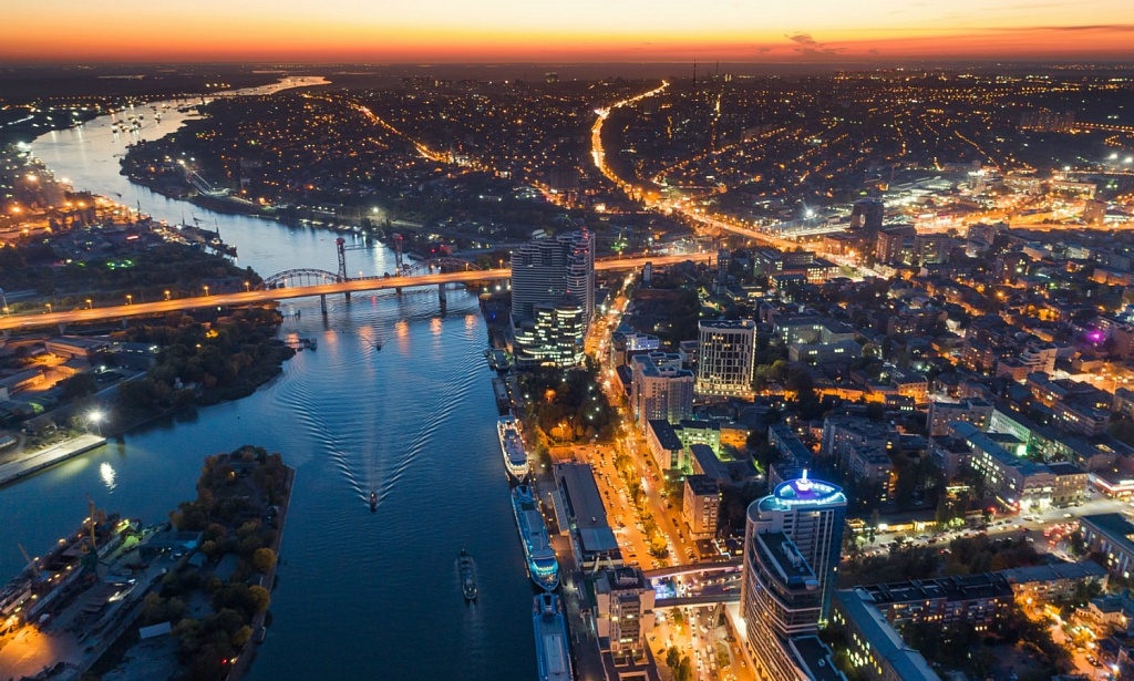 Панорама города
