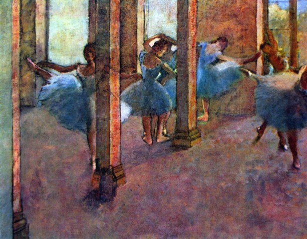 Эдгар Дега. «Танцовщицы в фойе»